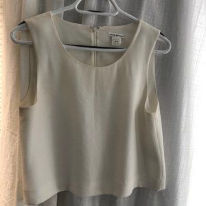 Club Monaco White Crop - Size M